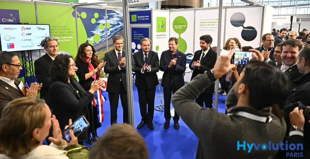 delegación chilena HyVolution Paris 2025